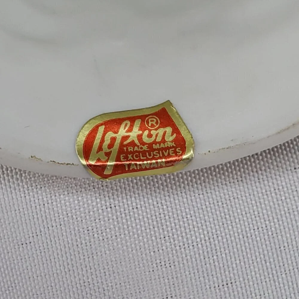VTG Lefton Christopher Collection Porcelain Nativity Bell Hand Painted 1982